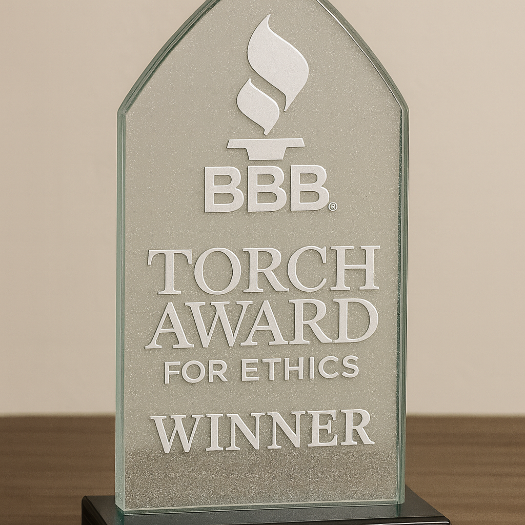 BBB A+ Rating Award